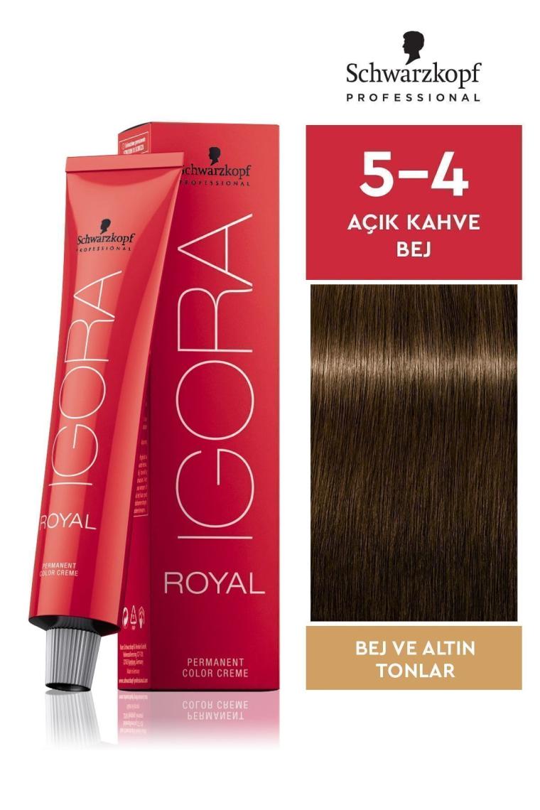 Igora Royal 5-4 Açık Kahve-Bej