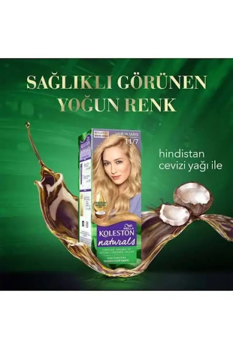 Koleston Nat. Saç Boyası 8/1 Açık Küllü Kumral X 2 Adet