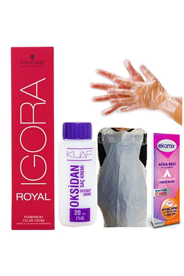 Igora Royal 6-77 Koyu Kumral Yoğun Bakır Saç Boyası