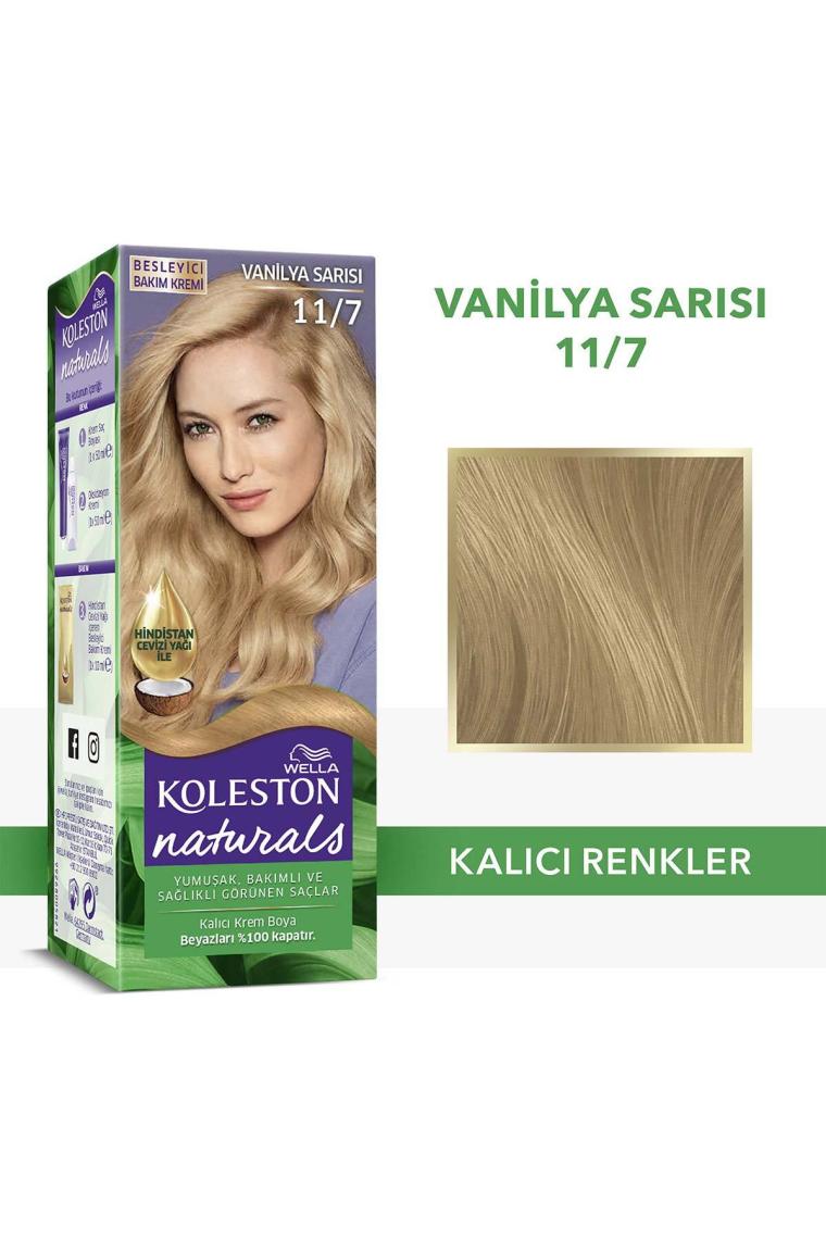Wella Koleston Naturals 11/7 Vanilya Sarısı Saç Boyası