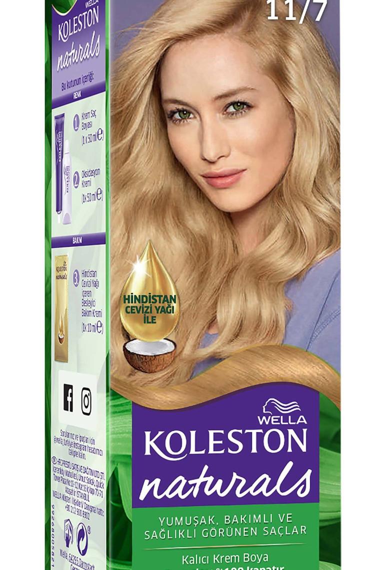 Wella Koleston Naturals 11/7 Vanilya Sarısı Saç Boyası