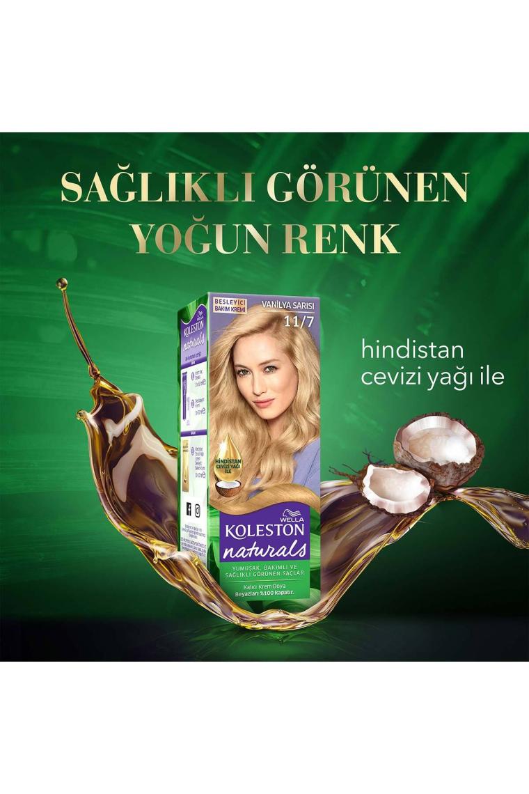 Wella Koleston Naturals 11/7 Vanilya Sarısı Saç Boyası