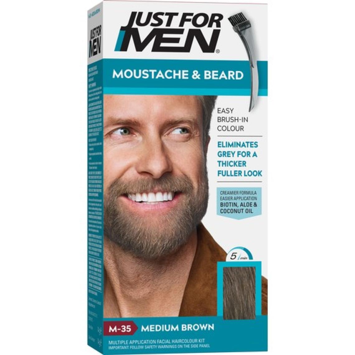 Just For Men Sakal ve Bıyık Boyası Orta Kahverengi M-35