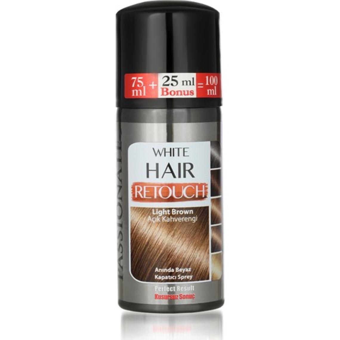 Passionate Beyaz Kapatıcı Sprey Açık Kahve 100 ml