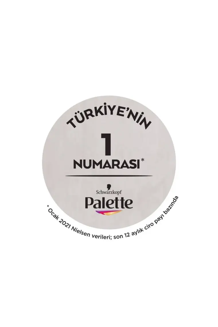 Palette Doğal Renkler 9-7 Doğal Açık Bakır Saç Boyası Goji Berry Özü & Yulaf Çekirdeği Özü İle
