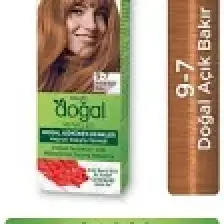 Palette Doğal Renkler 9-7 Doğal Açık Bakır Saç Boyası Goji Berry Özü & Yulaf Çekirdeği Özü İle
