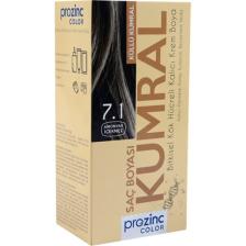 ProZinc Color Amonyaksız Bitkisel Kalıcı Saç Boyası 7.1 Küllü Kumral