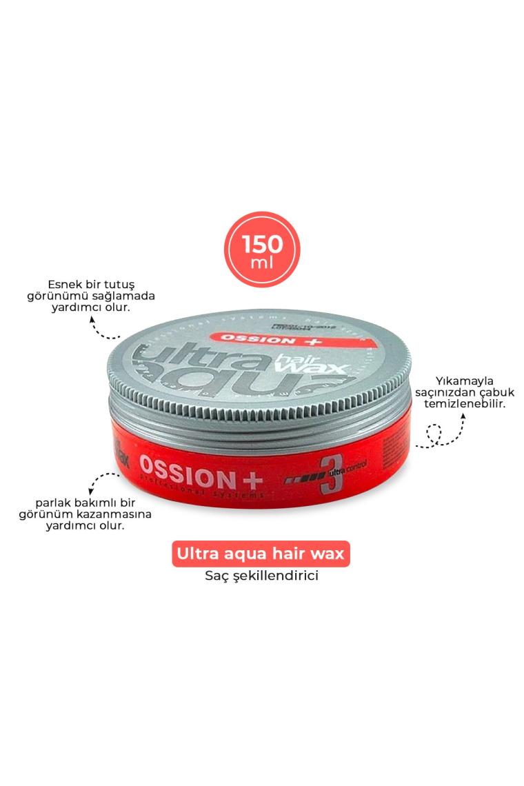 Morfose Ossıon Ultra Aqua Wax Kırmızı 150ml
