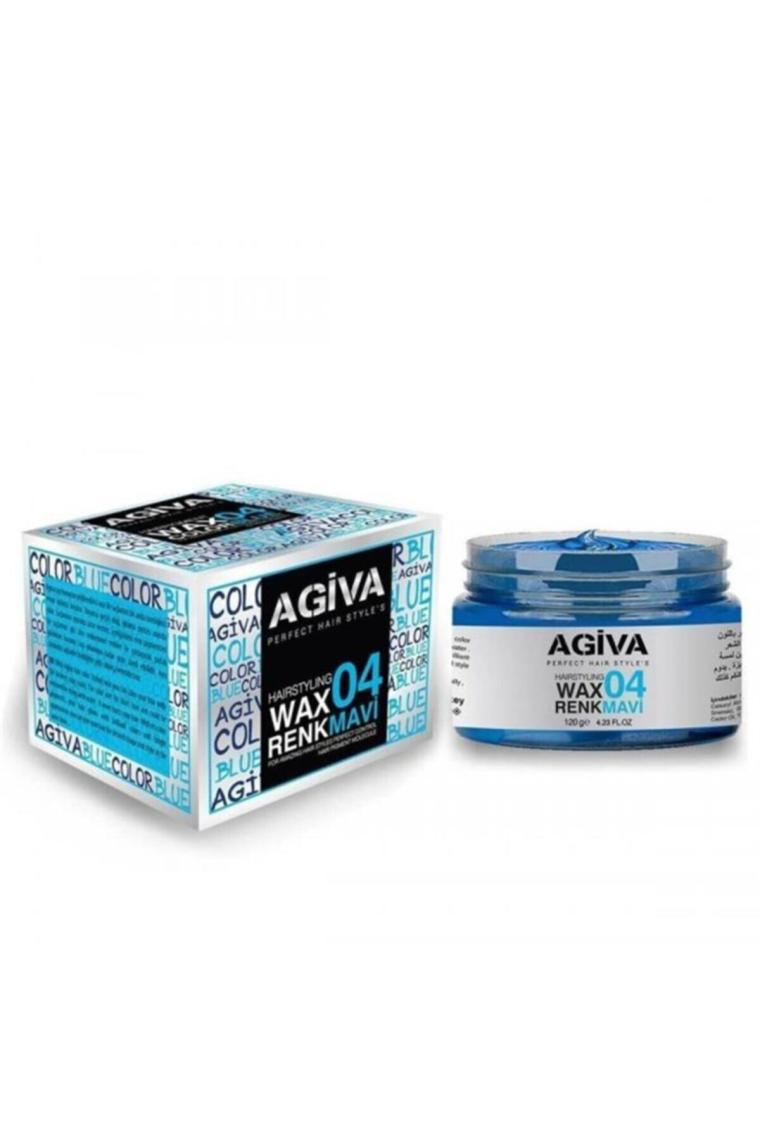 Agiva Hairstyling Wax 04 Mavi - 120 gr