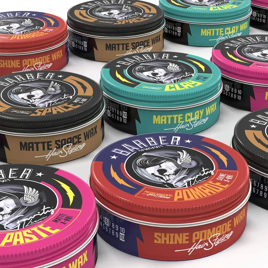 Barber Marmara Saç Şekillendirici Wax Space 100 ml, Tutuş: 10/10, Parlaklık: 0/10