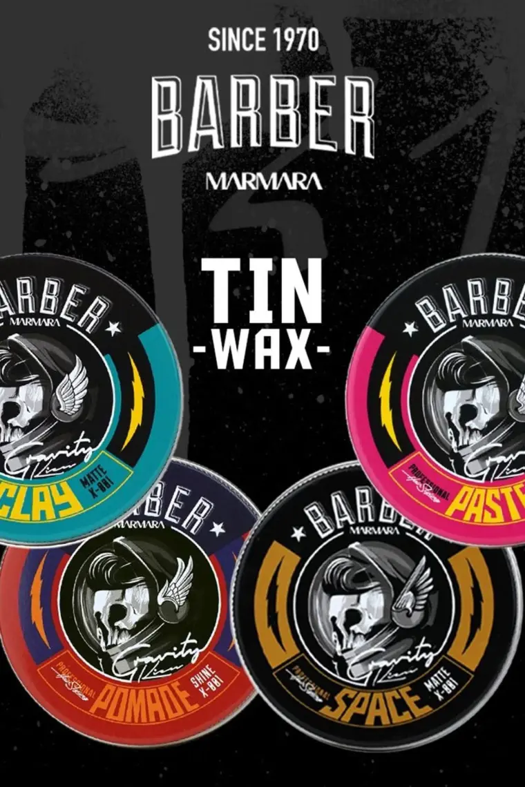 Barber Marmara Saç Şekillendirici Wax Space 100 ml, Tutuş: 10/10, Parlaklık: 0/10