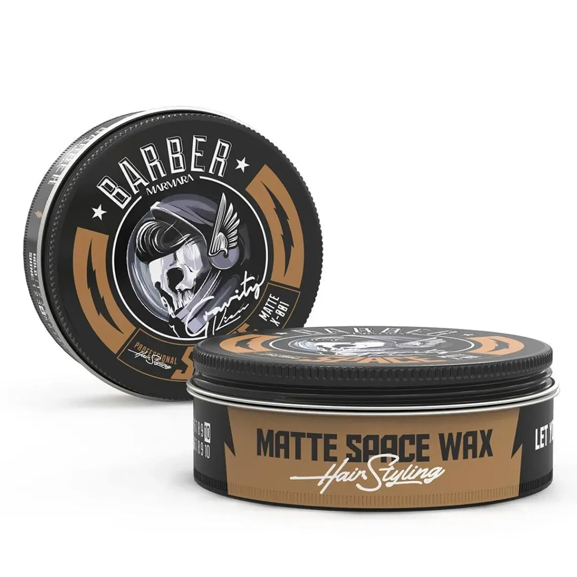 Barber Marmara Saç Şekillendirici Wax Space 100 ml, Tutuş: 10/10, Parlaklık: 0/10