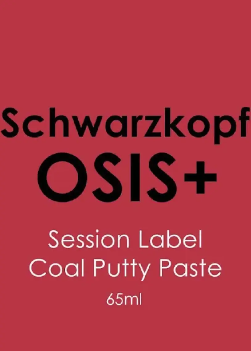 Osıs Session Label Coal Putty Ağırlaştırmayan Mat Wax 65Ml - Yeni Seri
