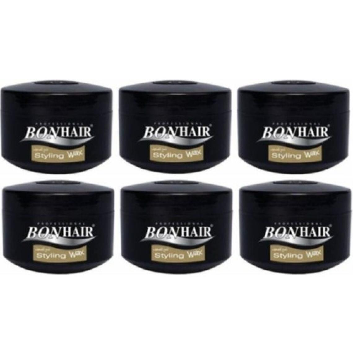 Bonhair Styling Wax 140 Ml X 6 Adet