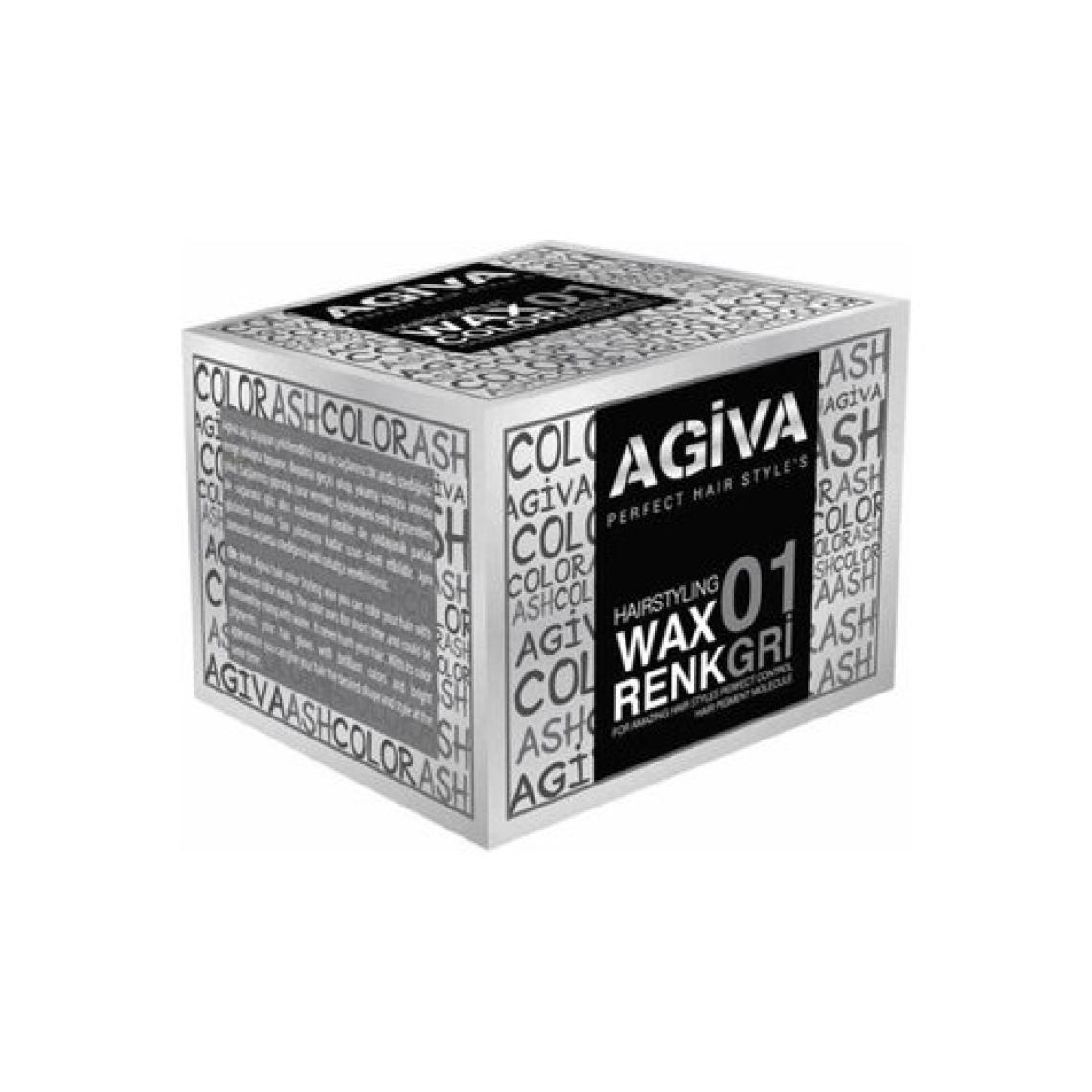 Agiva Hairstyling Wax 01 gri - 120 gr