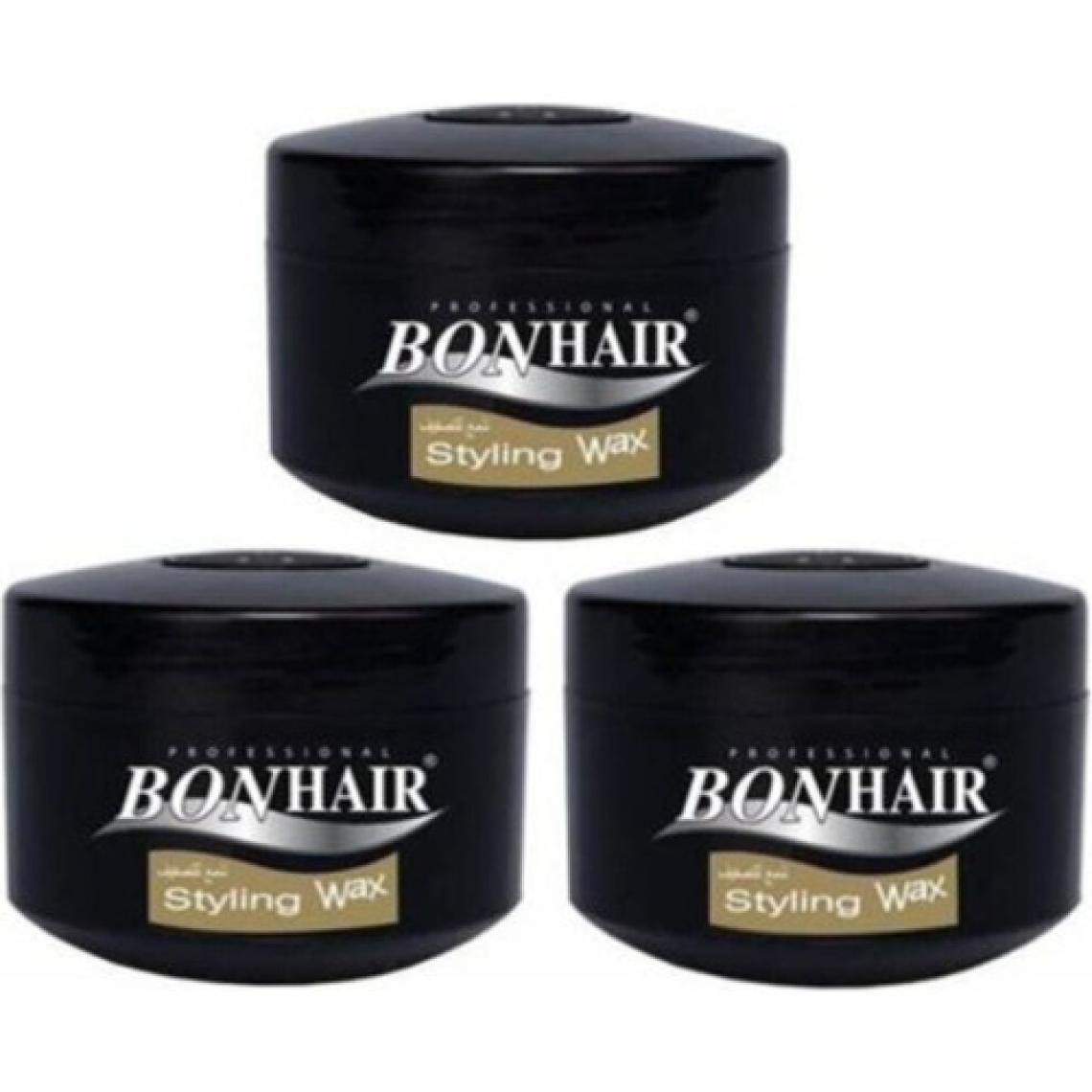 Bonhair Styling Wax 140 Ml X 3 Adet
