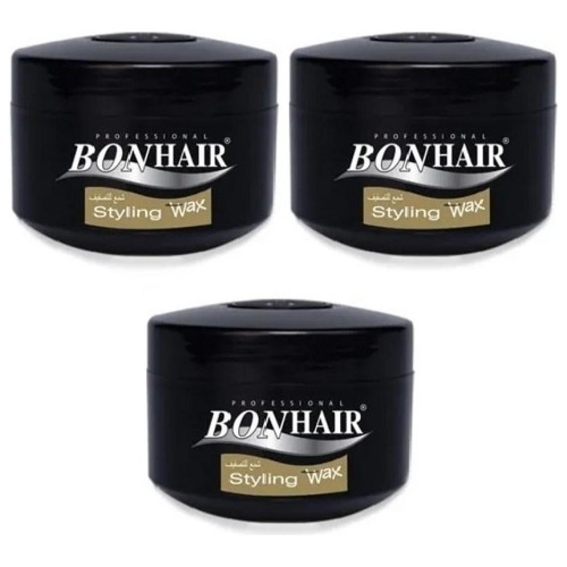 Bonhair Styling Wax 140 Ml X 3 Adet