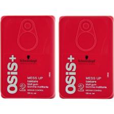 Osis 2 Mess Up Texture Matt Gum Medium Control Saç Şekillendirici Avantajlı Paket 100 ml x 2 Adet