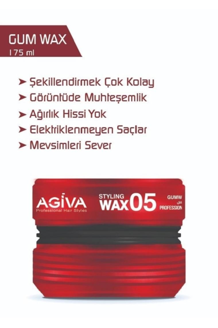 Agiva Gumwax Güçlü Etki 05 175 ml Wax