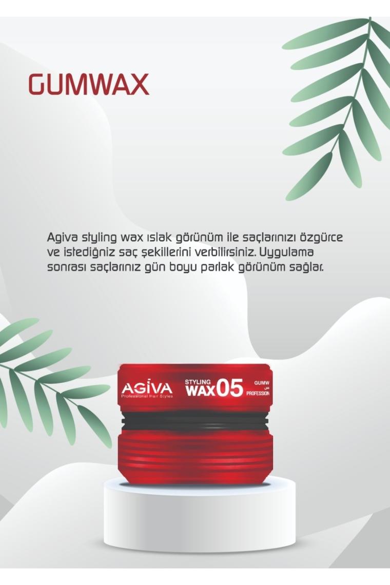 Agiva Gumwax Güçlü Etki 05 175 ml Wax