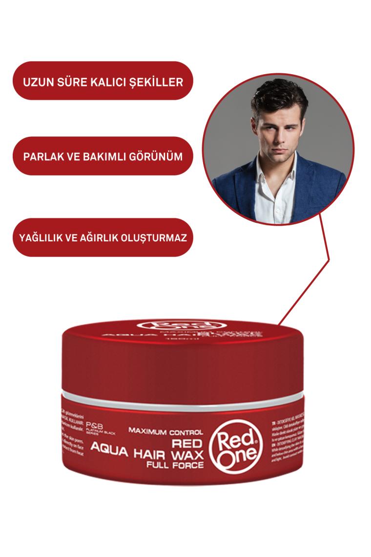 Redone Aqua Kırmızı Wax 150 ml