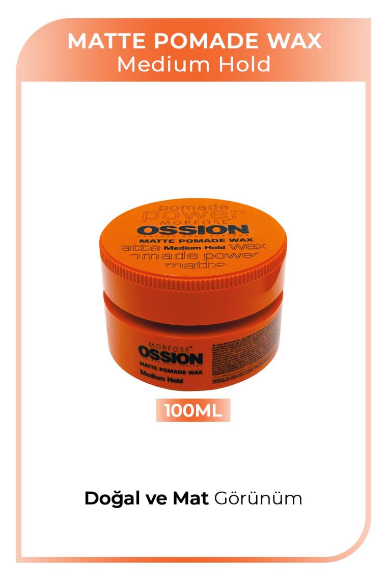 Morfose Medium Hold Pomade Krem Mat Wax 100 ml