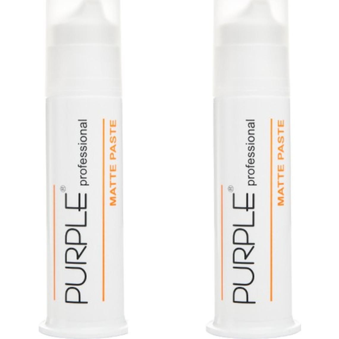 Purple Mat Wax 2'li Matte Paste