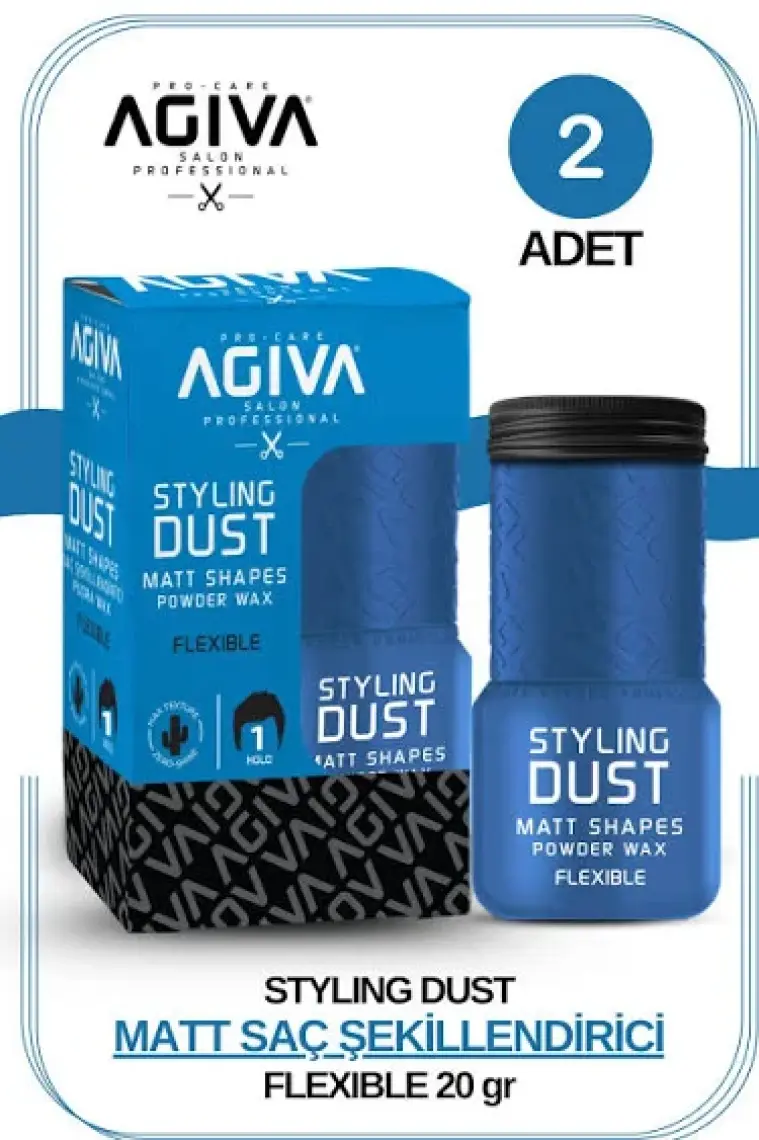 Agiva Saç Şekillendirici Pudra 01 Esnek Tutuş  X2