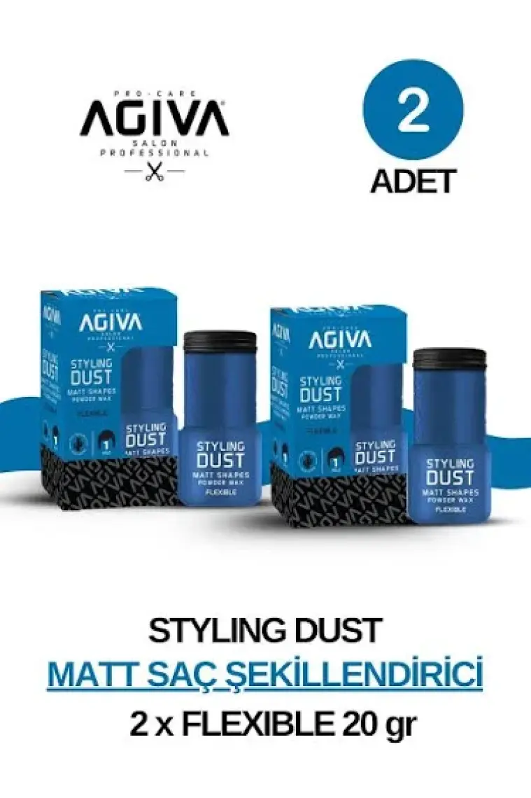 Agiva Saç Şekillendirici Pudra 01 Esnek Tutuş  X2