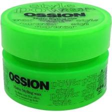 Ossion Mat Styling Matte Wax 100 ml x 3 Adet