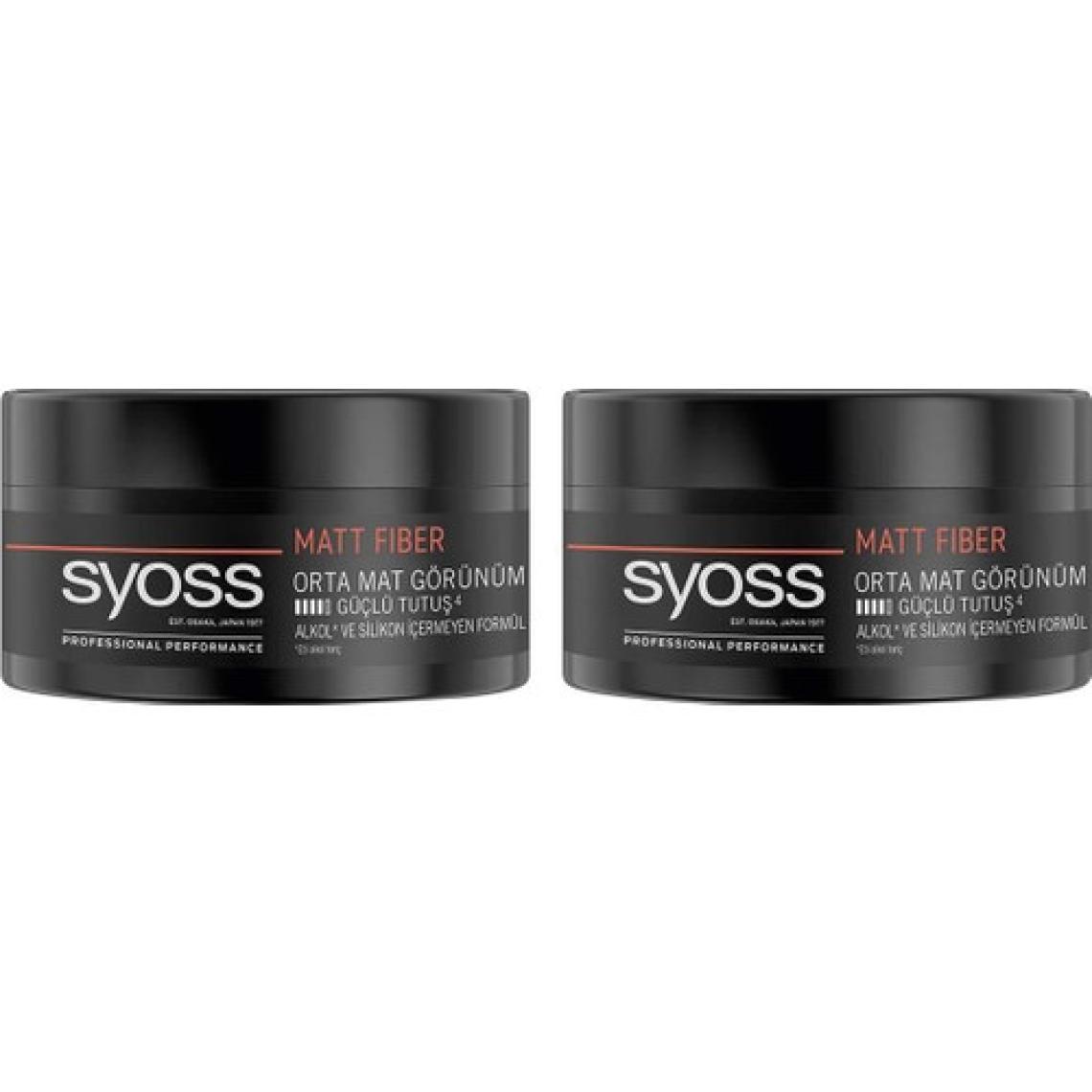 Syoss Matt Fiber Wax X 2