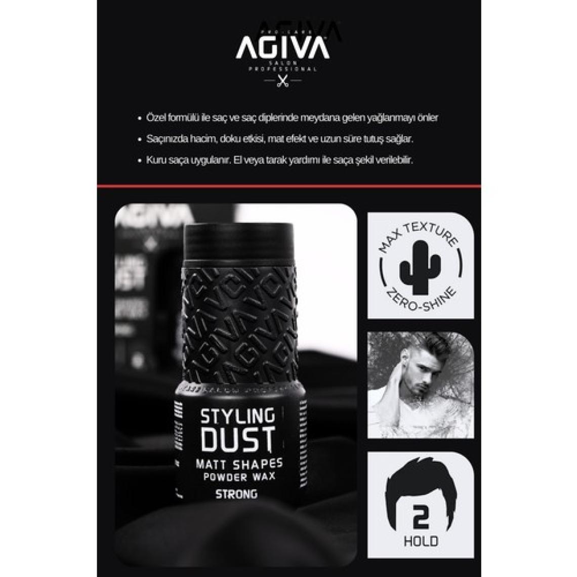 Agiva Styling Dust Pudra Wax 02 Güçlü Tutuş 20 gr