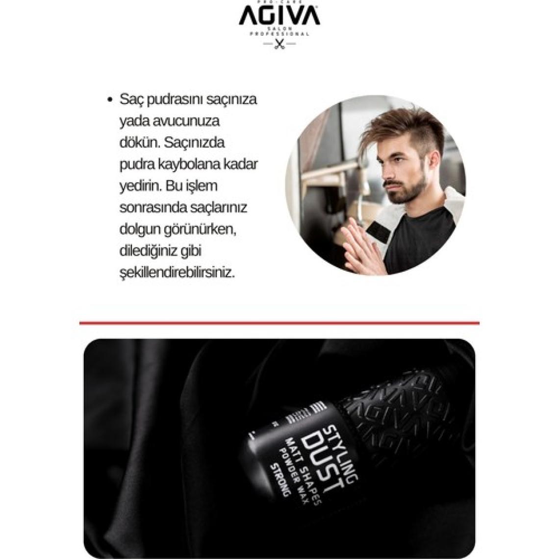 Agiva Styling Dust Pudra Wax 02 Güçlü Tutuş 20 gr