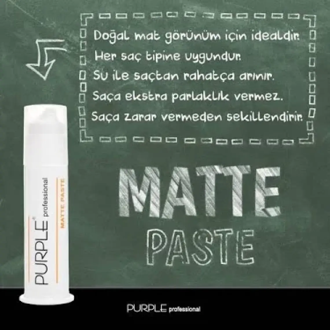 Purple Mat Wax - Matte Past 100 ml