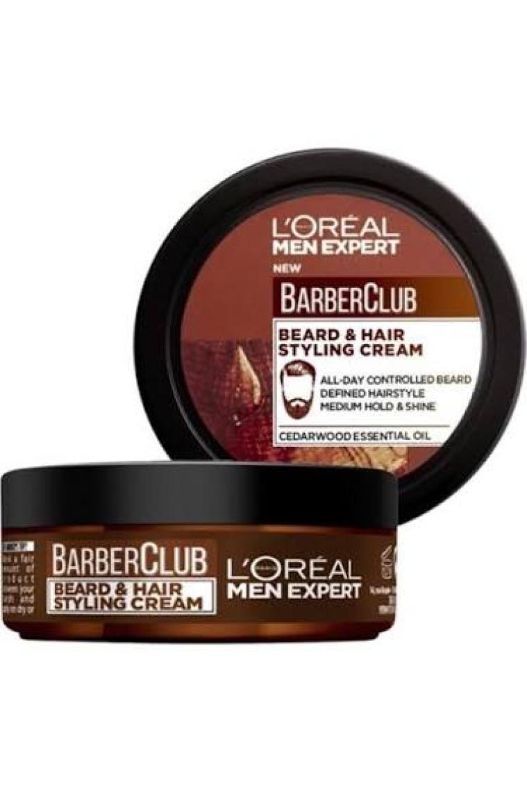 L'Oréal Paris Men Expert Barber Club Cream Wax 75Ml