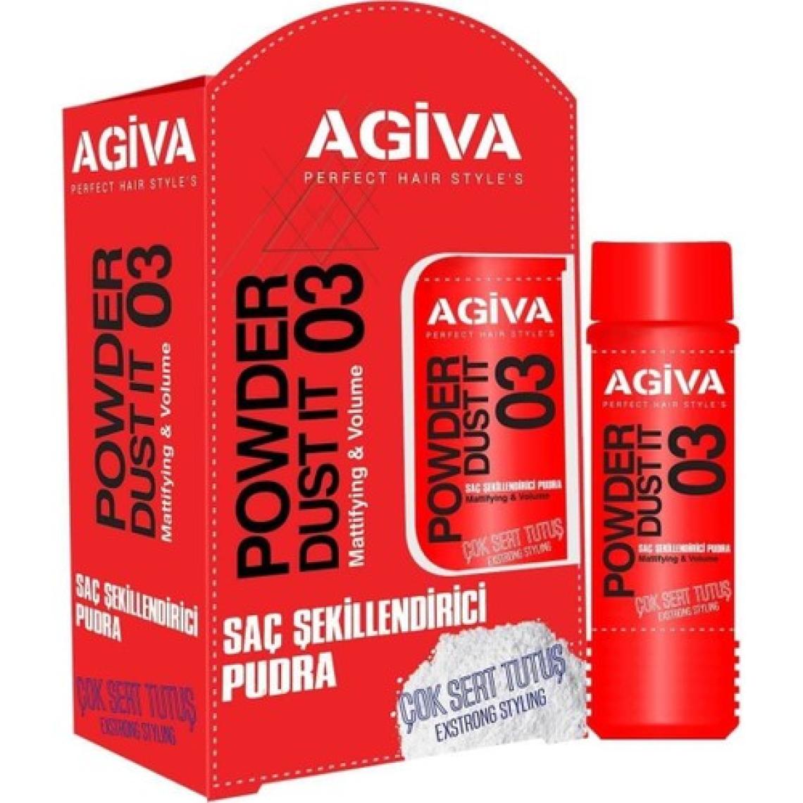 AGİVA SAÇ ŞEKİLLENDİRİCİ PUDRA - 03 ÇOK SERT TUTUŞ
