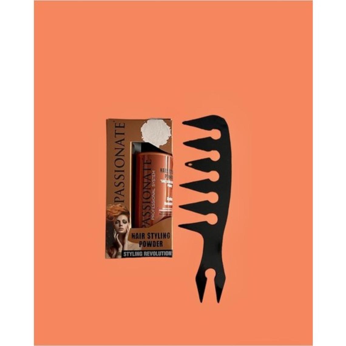 Passionate Saç Şekillendirici Pudra Güçlü Toz Mat Wax 20 Gr Şekil Tarak 2 Li Set