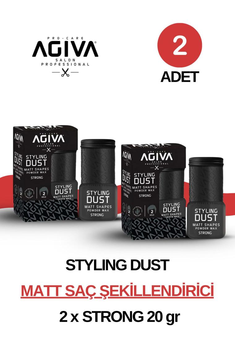 Agiva Saç Şekillendirici Pudra 02 Sert Tutuş X2