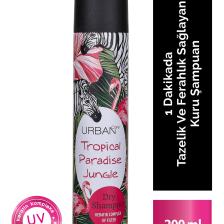 Tropik Meyve Ve Çiçek Kokulu Hacimlendirici Kuru Şampuan-vegan-200ml-uv Koruma
