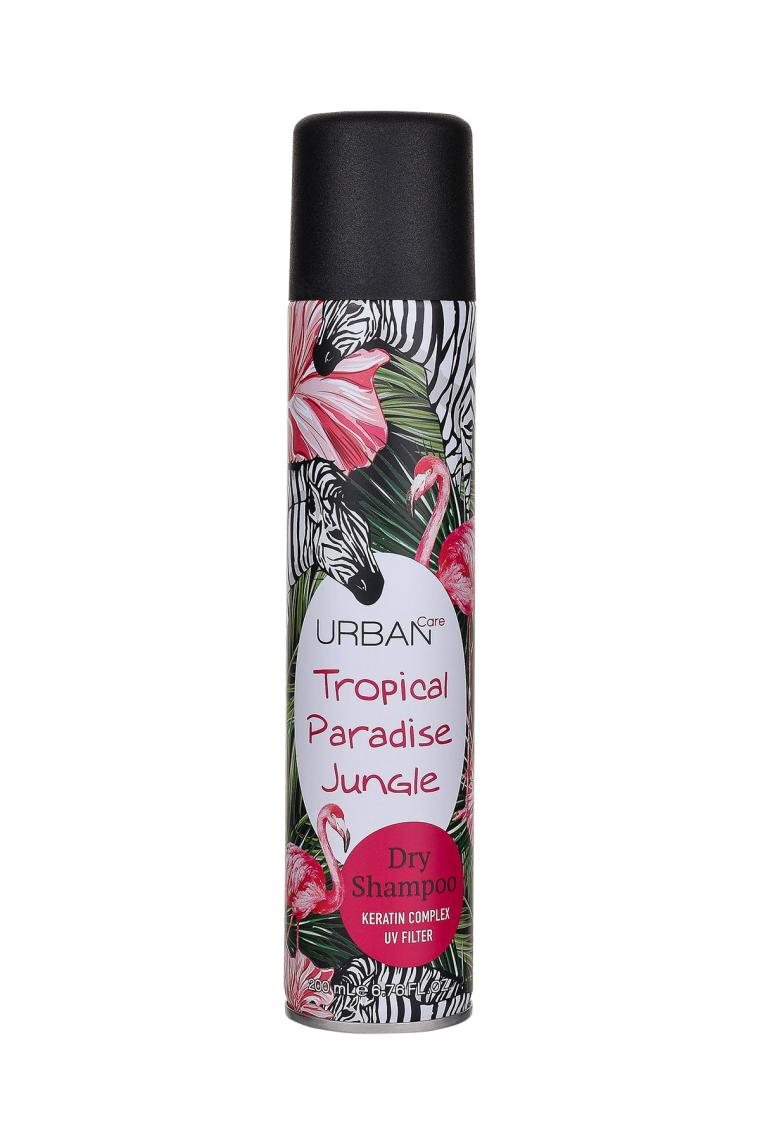 Tropik Meyve Ve Çiçek Kokulu Hacimlendirici Kuru Şampuan-vegan-200ml-uv Koruma