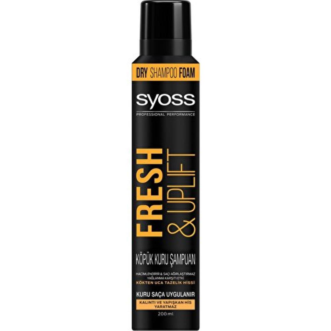 Syoss Fresh & Uplift Köpük Hacimlendiren Kuru Şampuan