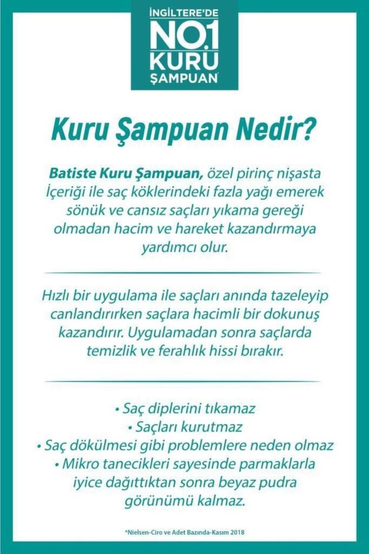 Fresh Kuru Şampuan - Fresh Dry Shampoo 200ml