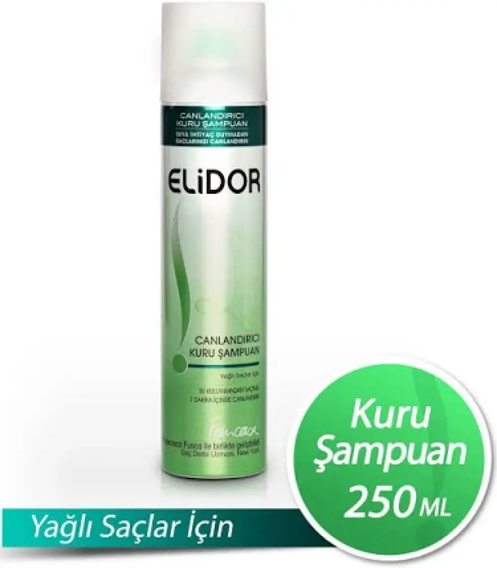 Elidor Yağlı Saçlar İçin Kuru Şampuan 200 ml
