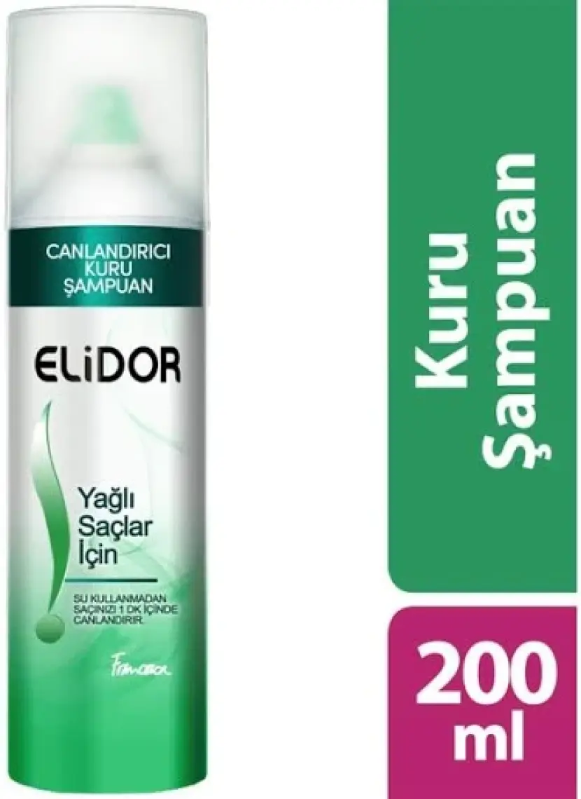 Elidor Yağlı Saçlar İçin Kuru Şampuan 200 ml