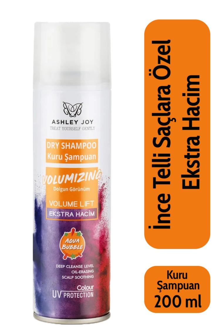 Çabuk Sönen Ve Yağlanan Saçlar Için Hacim Veren Kuru Şampuan Aqua Bubble Kokulu 200 ml
