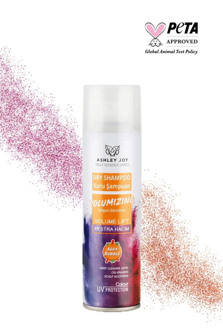 Çabuk Sönen Ve Yağlanan Saçlar Için Hacim Veren Kuru Şampuan Aqua Bubble Kokulu 200 ml