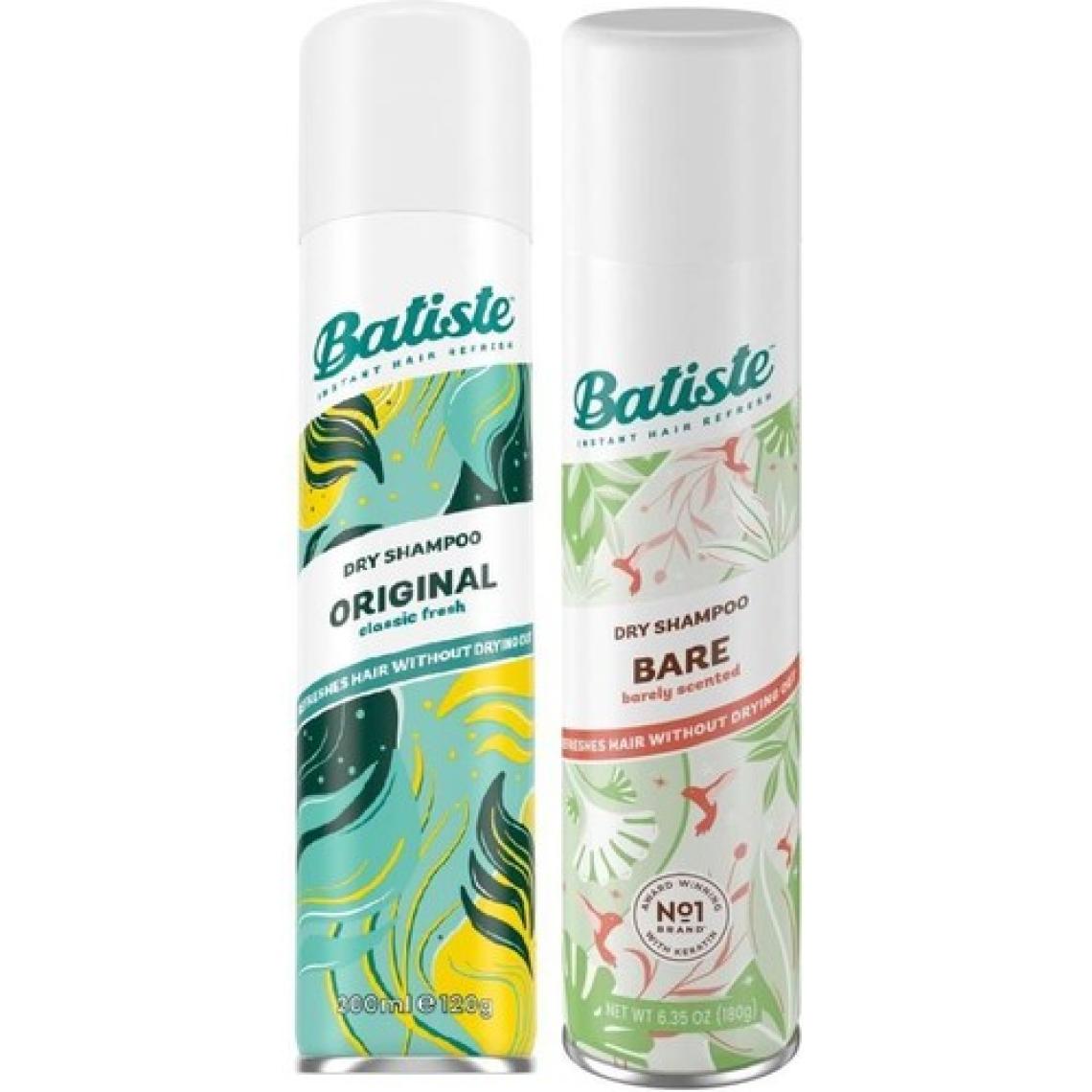 Batıste Kuru Şampuan Orıgınal 200 ml + Batıste Kuru Şampuan Bare 200 ml