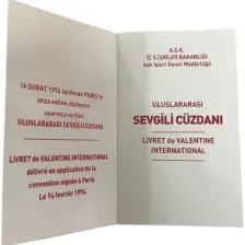 1 Adet Sevgili Cüzdanı Sevgiliye Romantik Hediyeler