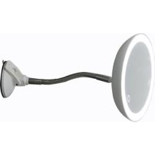 Land Of Myth - Şerit LED Işıklı Banyo Makyaj - Tıraş Aynası, 10X HD ZOOM, Dokunmatik Işık Kısma-Artırma, Esnek Kol