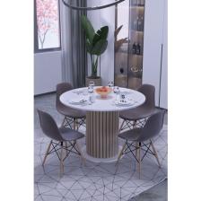 Moka Park AVM Antoryum Yuvarlak Yemek Masası Dekoratif
